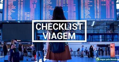 Checklist viagem: uma lista completa para te ajudar Checklist viagem: uma lista completa para te ajudar