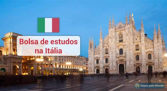 Estude na Italia com bolsa de estudos