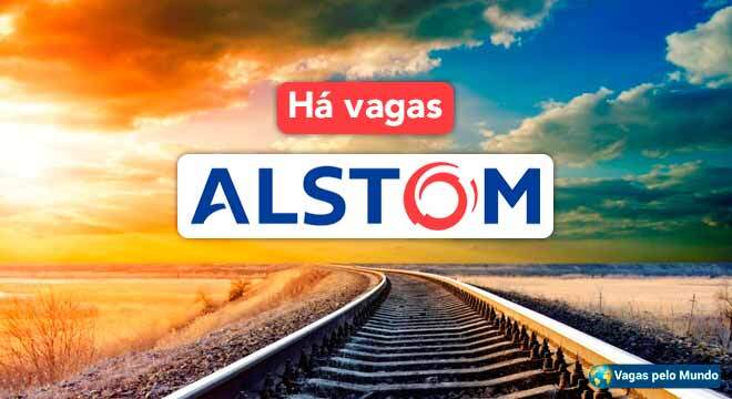 Alstom esta contratando em diversos paises