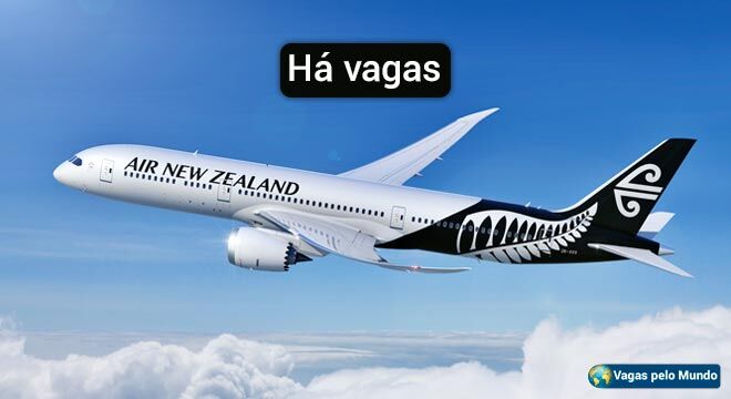 Vagas na Air New Zealand