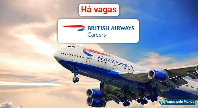 British Airways esta contratando e salarios sao altos