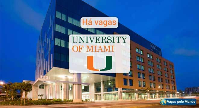 Universidade de Miami esta contratando