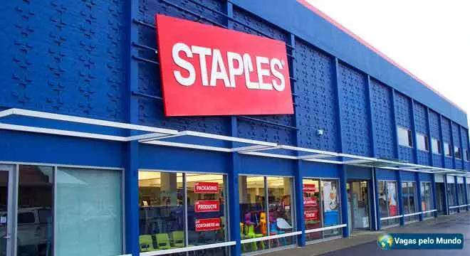 Staples esta contratando em diversos paises do mundo