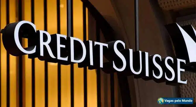 Vagas no banco Credit Suisse