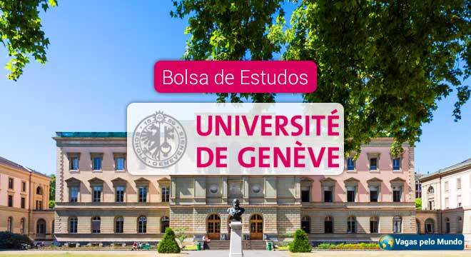 Universidade de Genebra tem bolsas de estudo