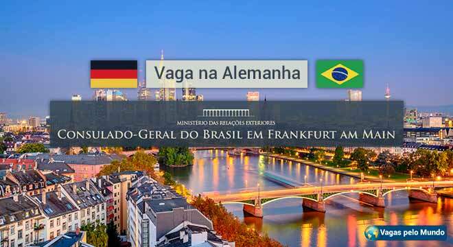 Embaixada do Brasil em Frankfurt esta contratando