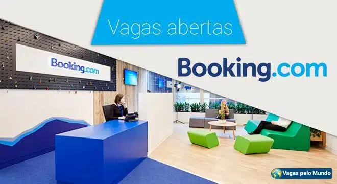 Booking.com esta com mais de 400 vagas abertas