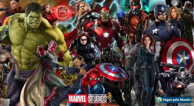 vagas na Marvel