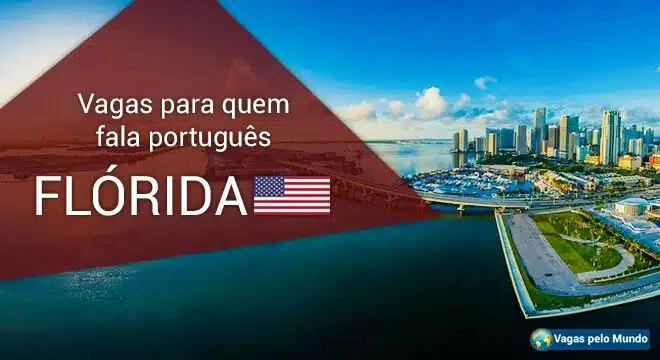 Vagas para quem fala portugues na Florida