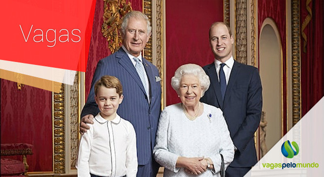 vagas na Família Real Britânica