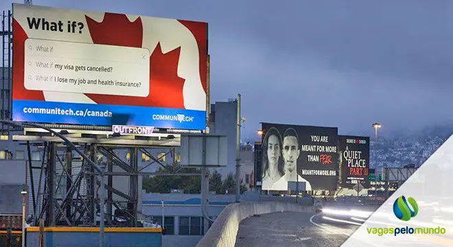 trabalho no canada