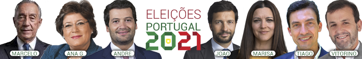 Candidatos nas eleições em Portugal 2021