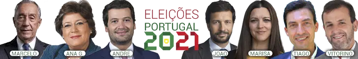 Candidatos nas eleições em Portugal 2021