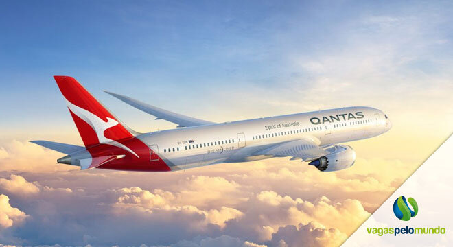 companhia aerea qantas planeja retomar voos internacionais 