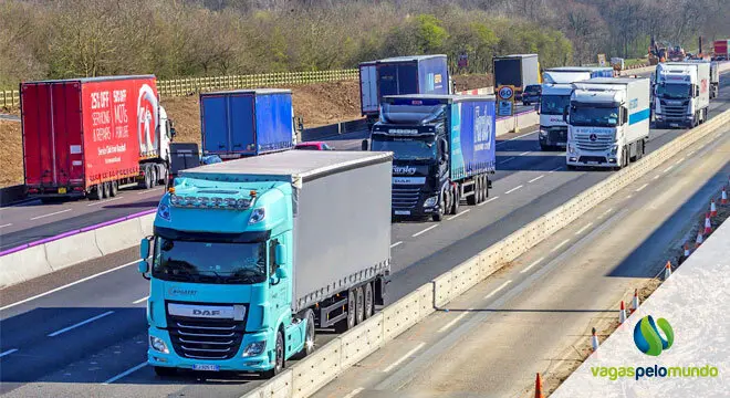 vistos para caminhoneiro no Reino Unido