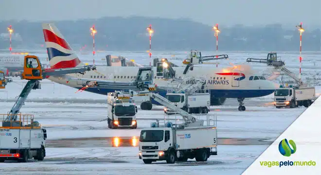 emprego no Aeroporto de Heathrow