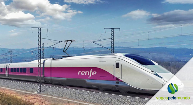 trem de alta velocidade na Espanha