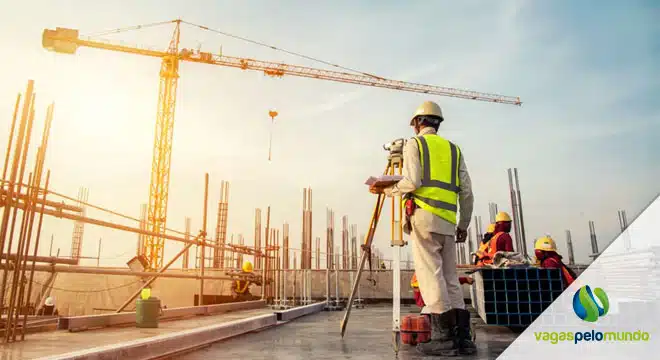 vagas na construção em Portugal