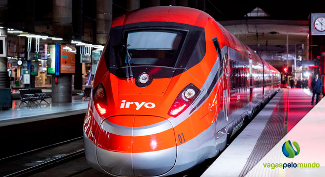 trens de alta velocidade na Espanha