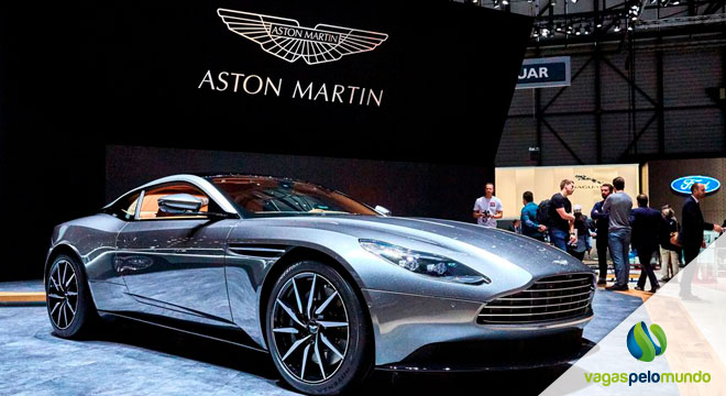 vagas na Aston Martin
