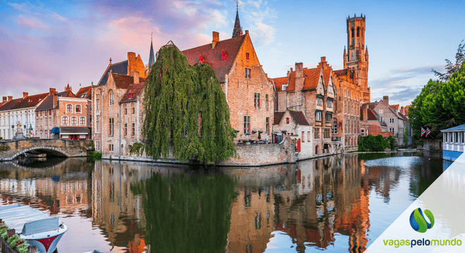 Bruges, Bélgica O que é preciso para trabalhar na Bélgica