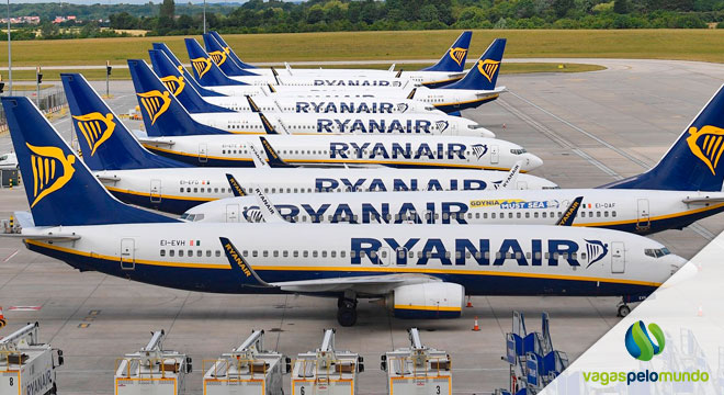 novas rotas da Ryanair