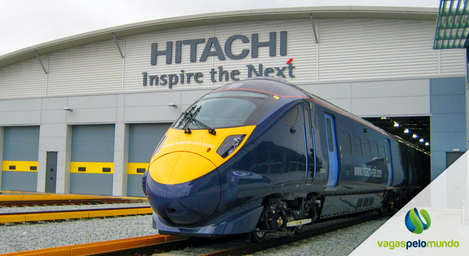 vagas na Hitachi Rail