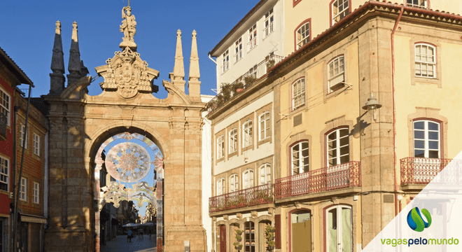 estados e cidades de portugal City gate, Braga