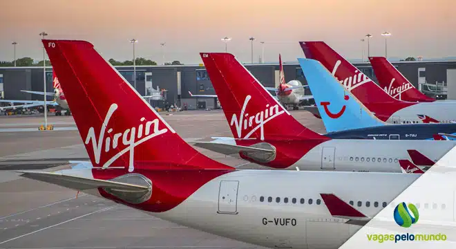 piloto na Virgin Atlantic