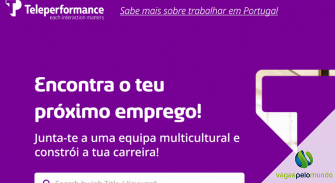 agência de emprego em portugal para brasileiros
