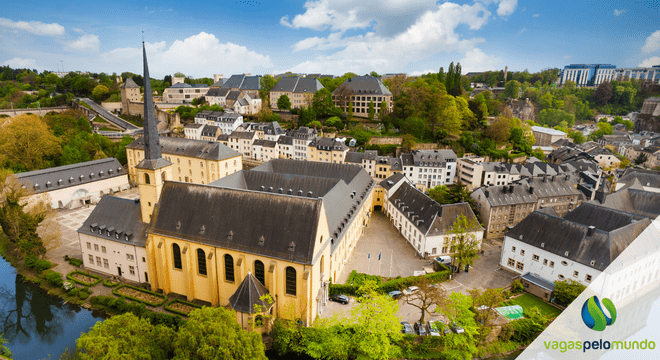 Abadia De Neumunster View em Luxemburgo
