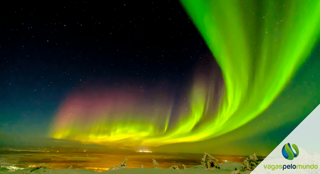 aurora boreal países
