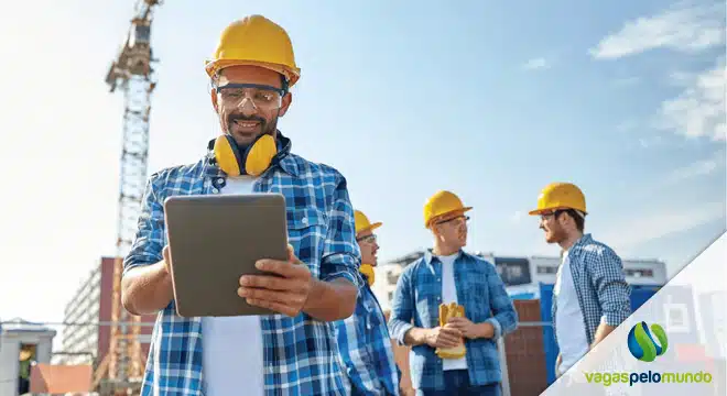 empregos em construção no Canadá