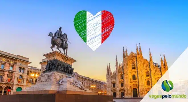 Vagas na Italia para quem fala portugues