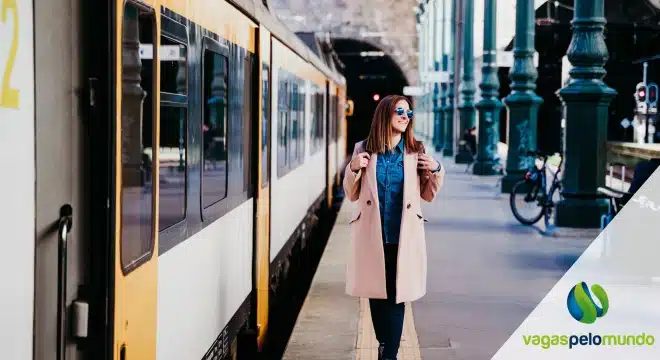 Viagem de trem para Paris