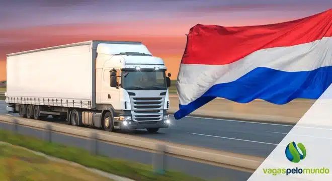 Motorista de caminhão em Luxemburgo