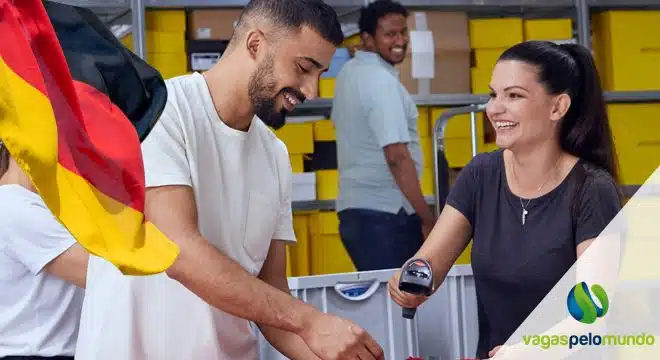 Vagas em centro de distribuição na Alemanha