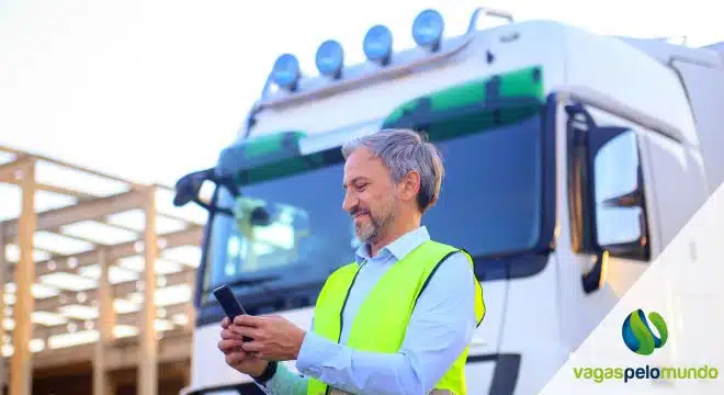 Vagas para motorista de caminhão