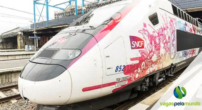 Trem de Barcelona para Paris