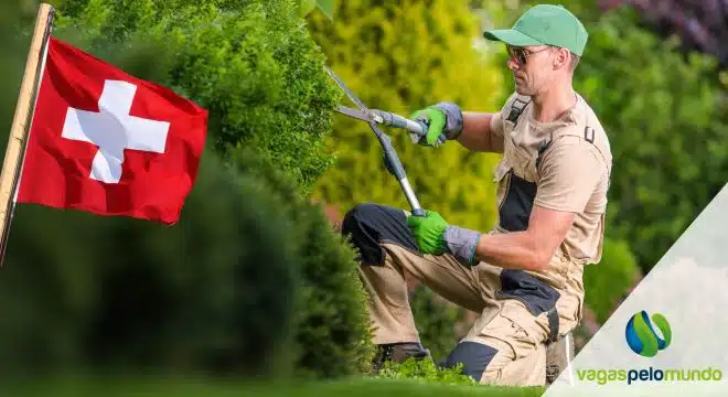 Vagas na Suíça para jardineiro