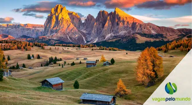 Dolomitas na Itália