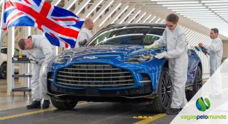 Vagas no Reino Unido na Aston Martin