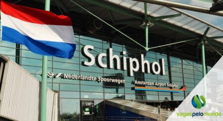 Vagas na Holanda no Aeroporto de Schiphol