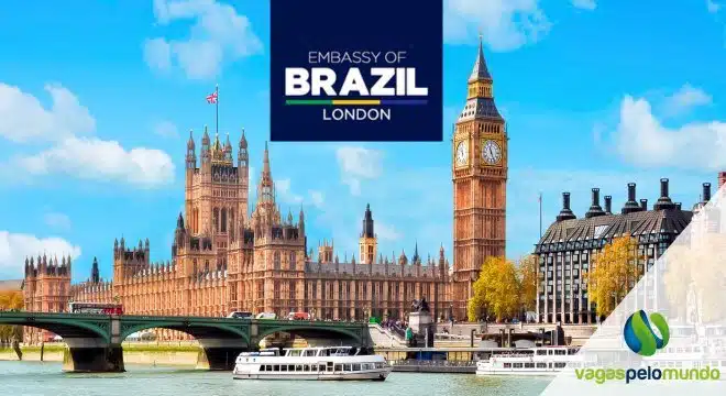 Emprego em Londres na Embaixada do Brasil