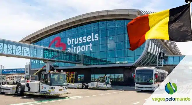 Empregos na Bélgica no Aeroporto de Bruxelas