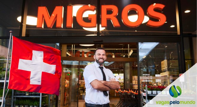 Empregos na Suíça em Supermercado