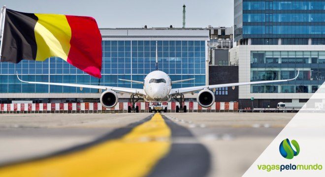 Trabalhar na Bélgica no Aeroporto de Bruxelas