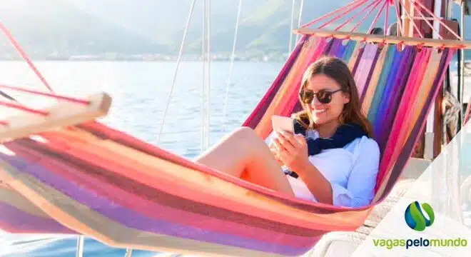 Relaxar nas férias