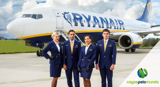 Oportunidades para trabalhar na Ryanair