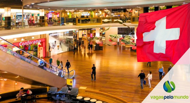 Maior shopping center da Suíça recruta